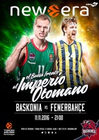 Jugador premiado con 2 entradas para presenciar de forma GRATUITA y en directo el encuentro de la Turkish Airlines Eurolige, Baskonia-Fenerbahce.